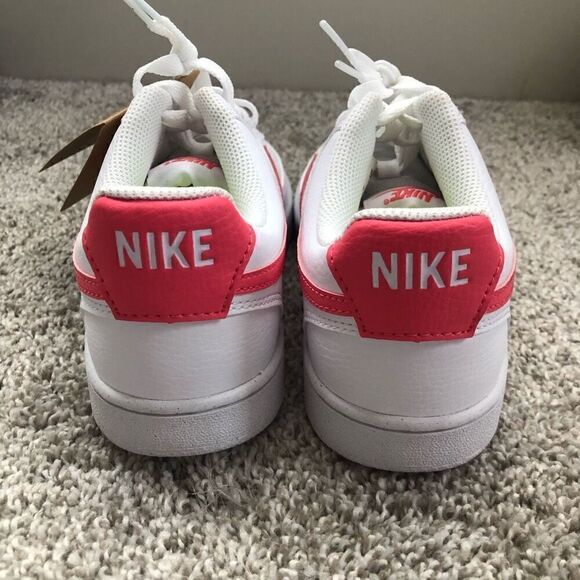 Nike Court Vision Low Next Nature White/ Pink Women's Size 8 - Picture 5 of 6